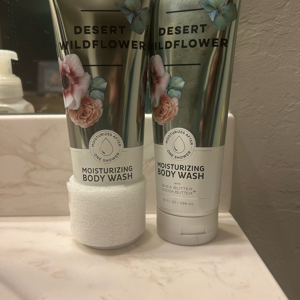 Bath & Body Works Green Body Wash Desert Wildflower